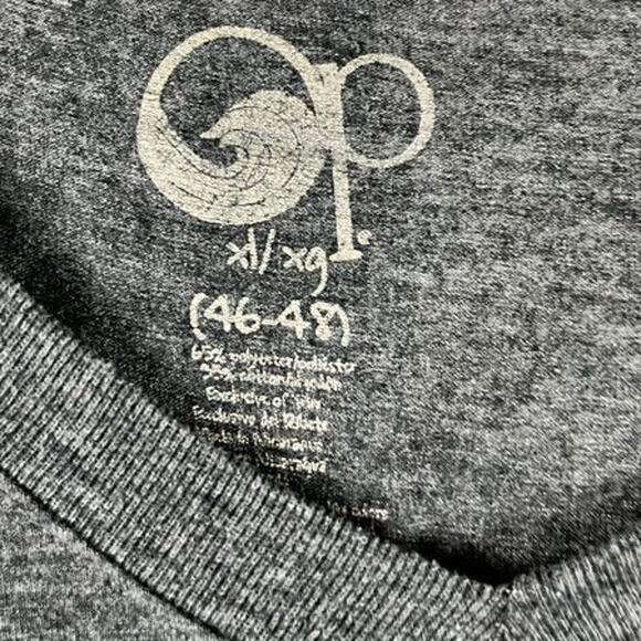 Men’s OP (Ocean Pacific) XL/2XL Gray Graphic Performance Tee – Excellent - Picture 3 of 10